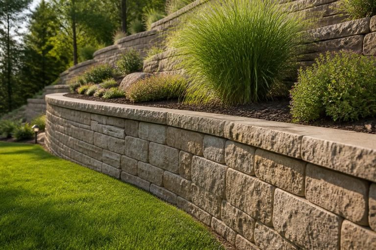 Hillside Retaining Walls in Carlsbad, CA