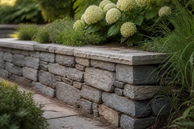 Natural Stone Retaining Walls in Carlsbad, CA